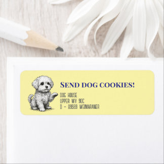 Etiqueta Maltese Dog 