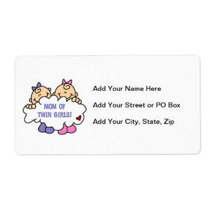 Etiqueta Mamá de los Chicas gemelos camisetas y regalos