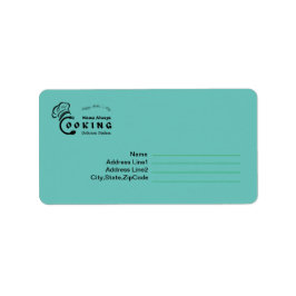 Etiqueta Mamá Siempre Cocina Deliciosos Platos Diseño