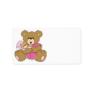 Etiqueta Mami y la niña de oso