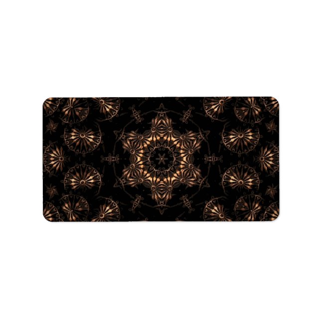 Etiqueta Mandala de la Edad de Bronce (Frente)