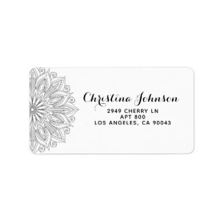 Etiqueta Mandala Henna