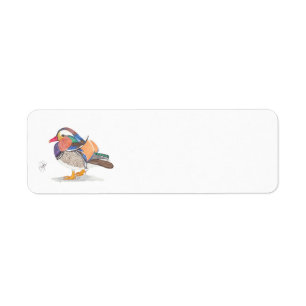 ETIQUETA MANDARIN DUCK