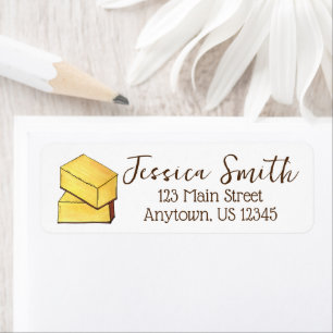 Etiqueta Mantequilla Mochi Hawaii HI postre de comida hawai