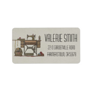 Etiqueta Máquina de coser y gatitos