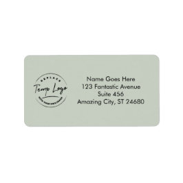 Etiqueta Marcado con su logotipo o imagen corporativa, sabi