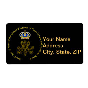 Etiqueta Marie Antoinette Monograma