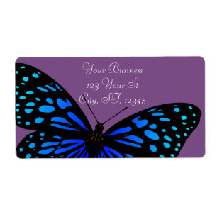 Etiqueta Mariposa azul Thunder_Cove