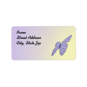Etiqueta Mariposa de la guinga