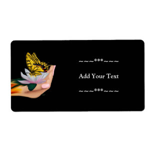 Etiqueta Mariposa en Lotus Bloom