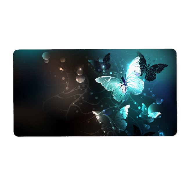 Etiqueta Mariposas nocturnas (Frente)