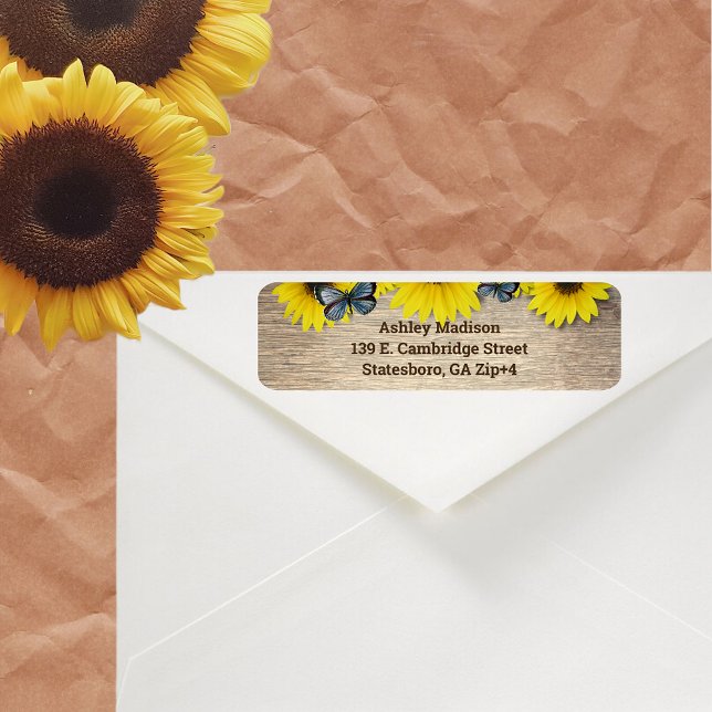 Etiqueta Mariposas rusas de girasol (Subido por el creador)