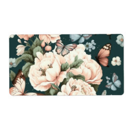 Etiqueta Mariposas y flores