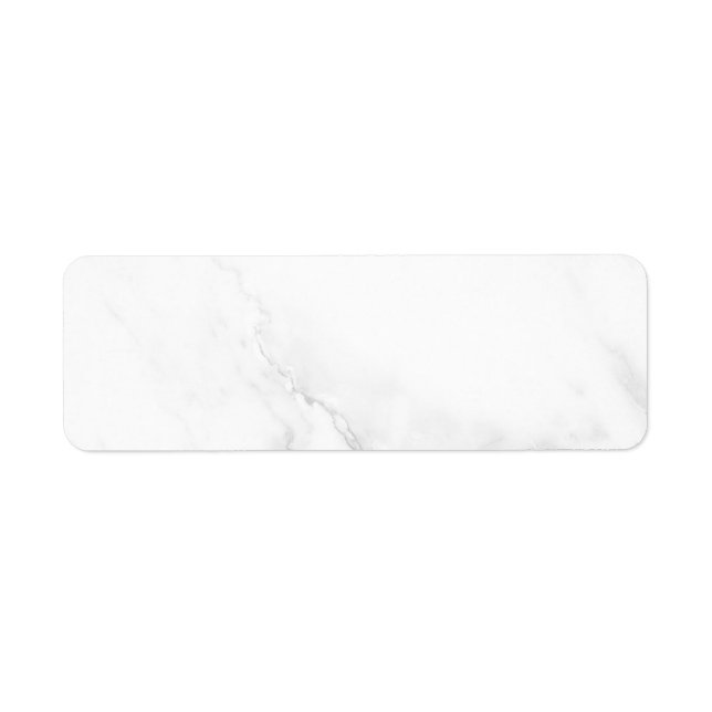 Etiqueta Mármol Blanco (Frente)