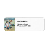 Mary Cassatt - Niños jugando en la playa