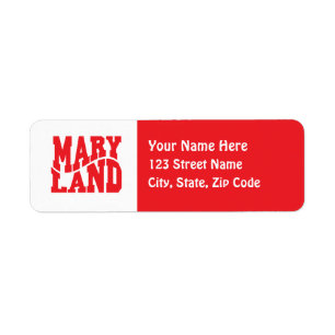 Etiqueta Maryland