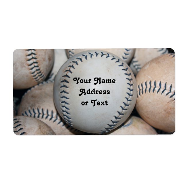 Etiqueta Más Béisbol (Frente)