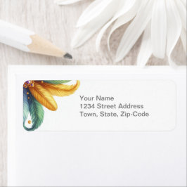 Etiqueta Mascarada de Mardi Gras