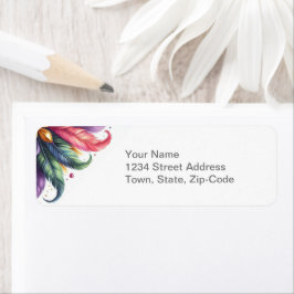 Etiqueta Mascarada de Mardi Gras