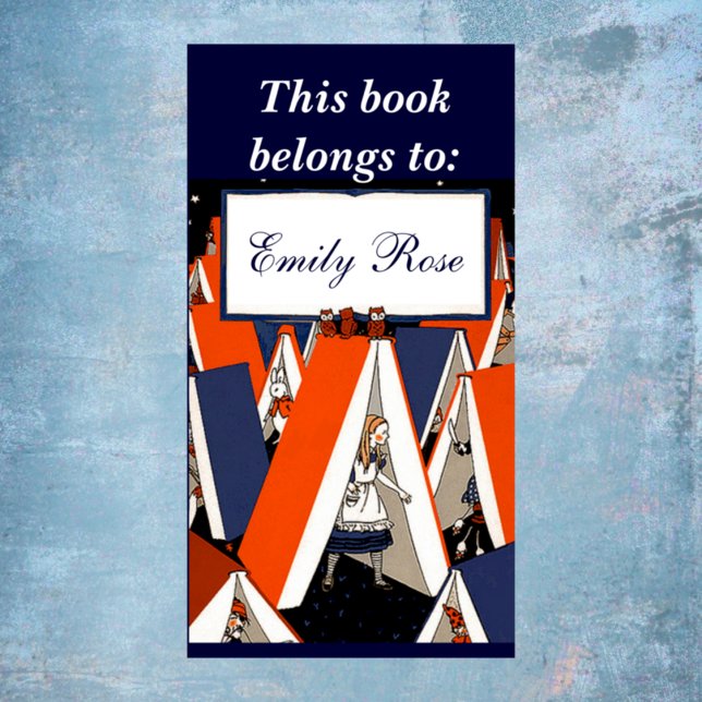 Etiqueta Matrícula de ilustracion de época (Subido por el creador)