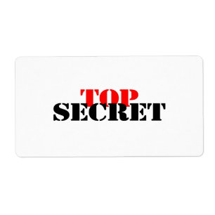 Etiqueta Máximo secreto