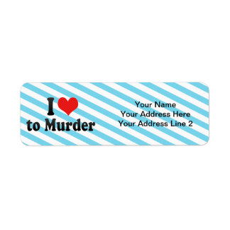 Etiqueta Me encanta el asesinato