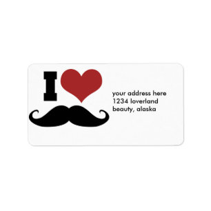 Etiqueta Me Encanta El Mustache