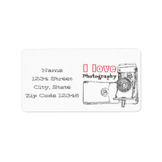 Etiqueta Me encanta la cámara retro fotográfica