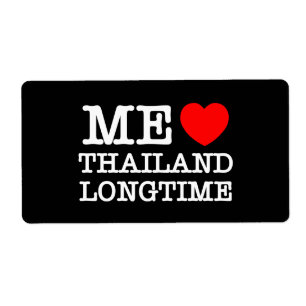ETIQUETA ME ENCANTA TAILANDIA DURANTE MUCHO TIEMPO