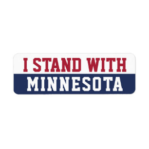 Etiqueta Me mantengo con Minnesota