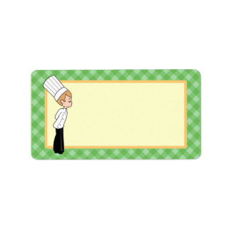 Etiqueta mediana del Personalizado de cocina perso