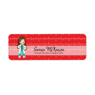 Etiqueta Médica de niños