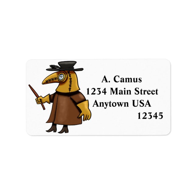 Etiqueta Médica de plaga (Frente)