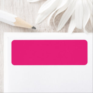 Etiqueta Mejora tu diseño con fondo rosado