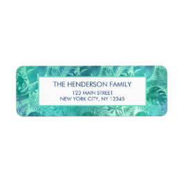 ETIQUETA MELE KALIKIMAKA PLAYA TROPICAL HAWAIIAN