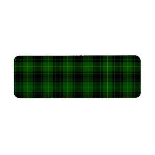 Etiqueta Melocotonería tartan de MacArthur