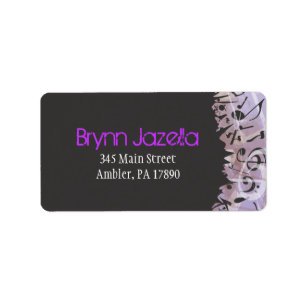 Etiqueta MELODY de la barra de bar de TORAH Mitzvah