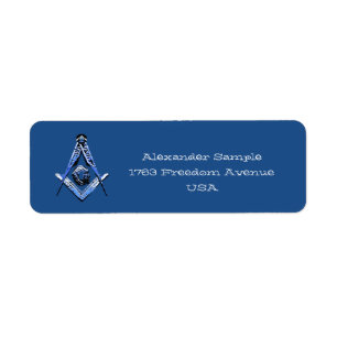 Etiqueta Mentes masónicas (azul)