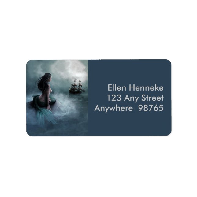 Etiqueta Mercadería y Barco Pirata (Frente)