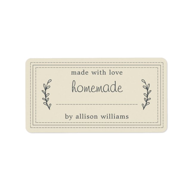 Etiqueta Mercaderías caseras rusas improvisadas atascan el  (Frente)