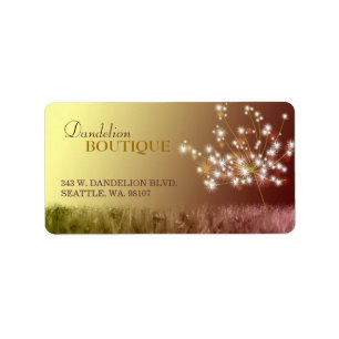 Etiqueta Mercadotecnia empresarial de Dandelion
