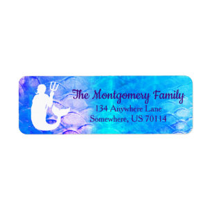 Etiqueta Merman y Trident Nombre de familia