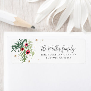 Etiqueta Merry Berry Holiday