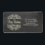 Etiqueta Merry Christmas New address holiday Label<br><div class="desc">After all the work and stress, tell them you have a new address! There is no better ( and easier!) way to spread the news than adding this label to your Christmas post. There are many different cards available, so pick the design and wording you like. Browse the store or...</div>