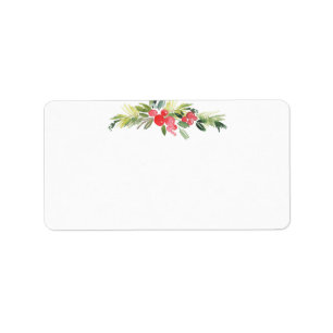 Etiqueta Merry Mistletoe   Navidades en blanco