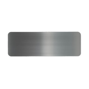 Etiqueta Metal cepillado con clase texturizado