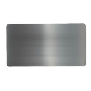Etiqueta Metal cepillado con clase texturizado