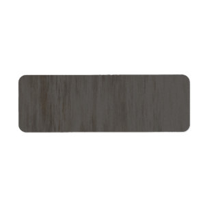 Etiqueta Metal cepillado sucio gastado