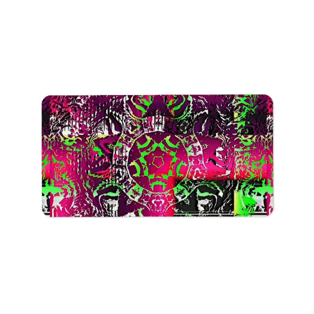 Etiqueta Mi Nombre No Es Donna (Frente)