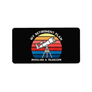 Etiqueta Mi plan de retiro implica un telescopio